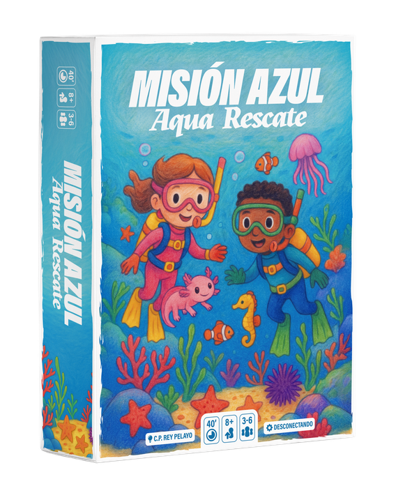 juego Mision Azul Aqua Rescate